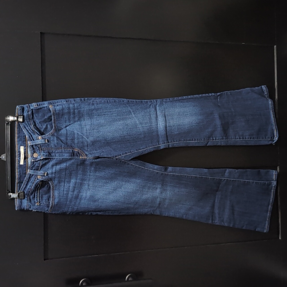 Levi's Dark Blue Denim Flare Jeans